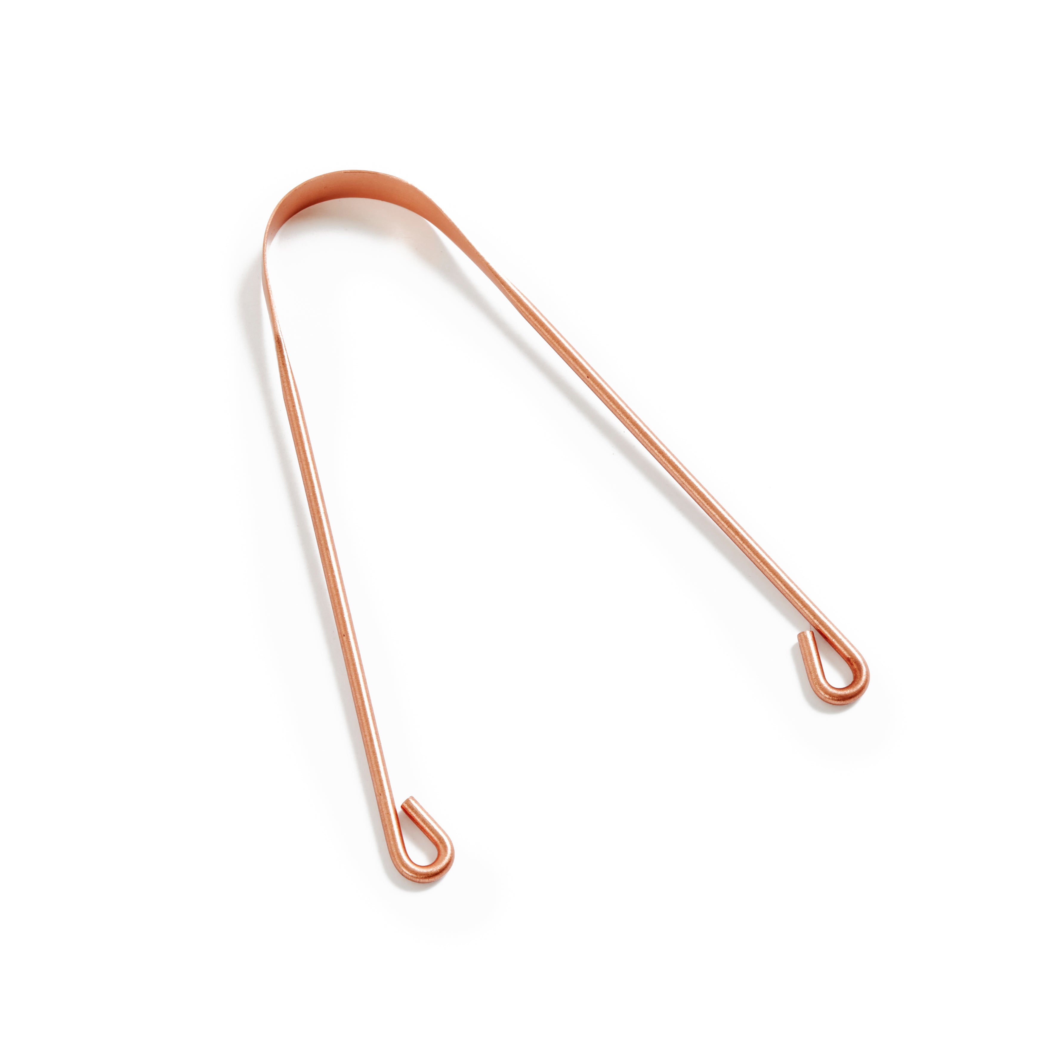 COPPER TONGUE CLEANER WITH BAG